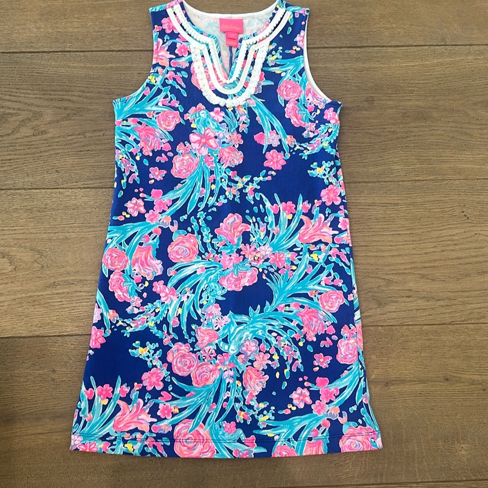 Girls Lilly Pulitzer sleeveless shift dress